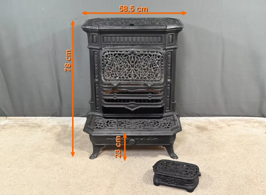 Чугунная угольная печь