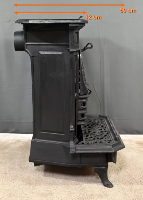 Чугунная угольная печь