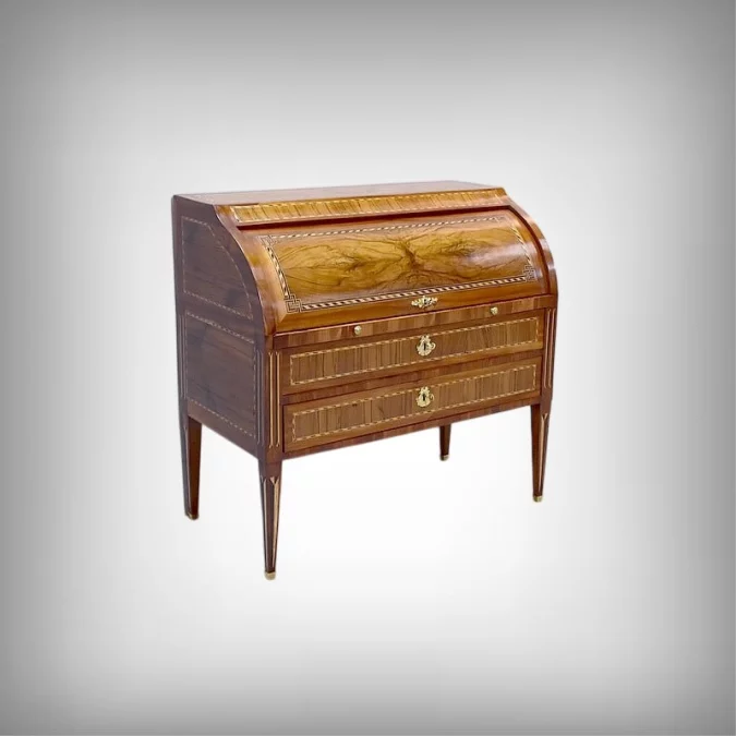 Bureau à cylindre Louis XVI – XVIIIe