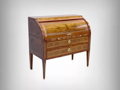 Bureau à cylindre Louis XVI – XVIIIe