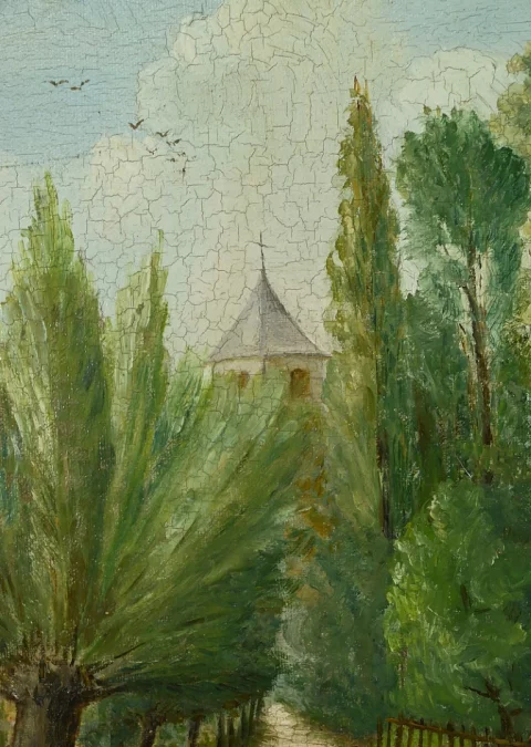 Paire de Tableaux « Scènes Campagnardes », signés A. Minne – Fin XIXe