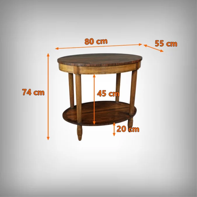 MESA AUXILIAR DE ÉPOCA ART DECO