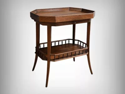 MESA AUXILIAR DE ÉPOCA ART DECO