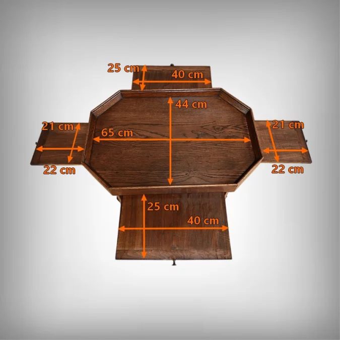 MESA AUXILIAR DE ÉPOCA ART DECO