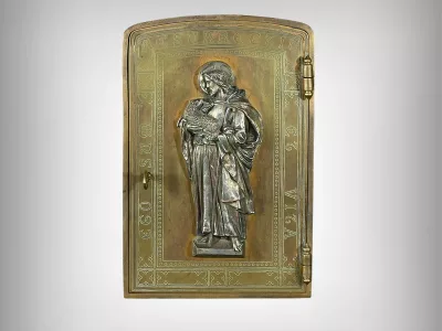 PUERTA DEL TABERNÁCULO EN BRONCE