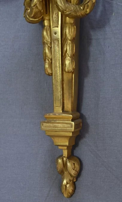 ПАРА НАСТЕННЫХ СВЕТИЛЬНИКОВ В СТИЛЕ ЛЮДОВИКА XVI