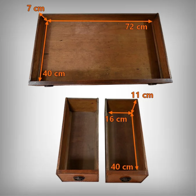 Petit Bureau en Chêne, époque Victorienne, Angleterre – Fin XIXe