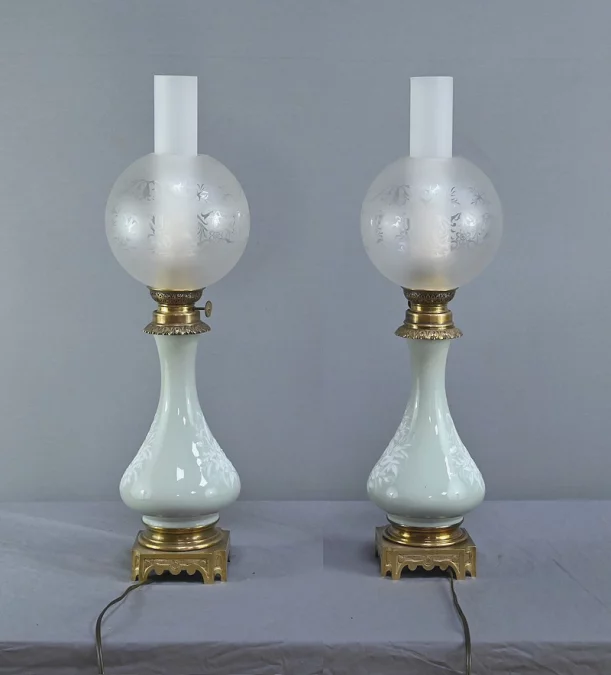 PAR DE LÁMPARAS DE GASOLINA