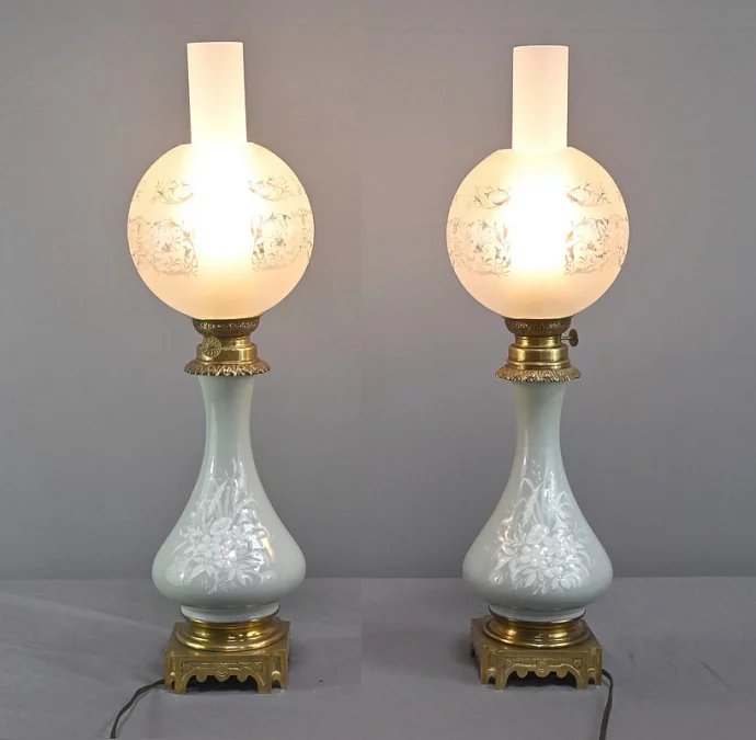 PAR DE LÁMPARAS DE GASOLINA