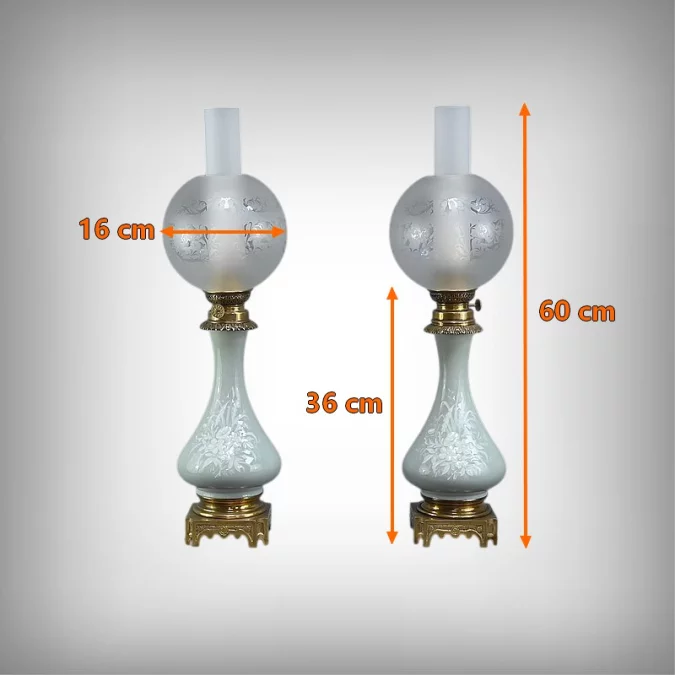 PAR DE LÁMPARAS DE GASOLINA