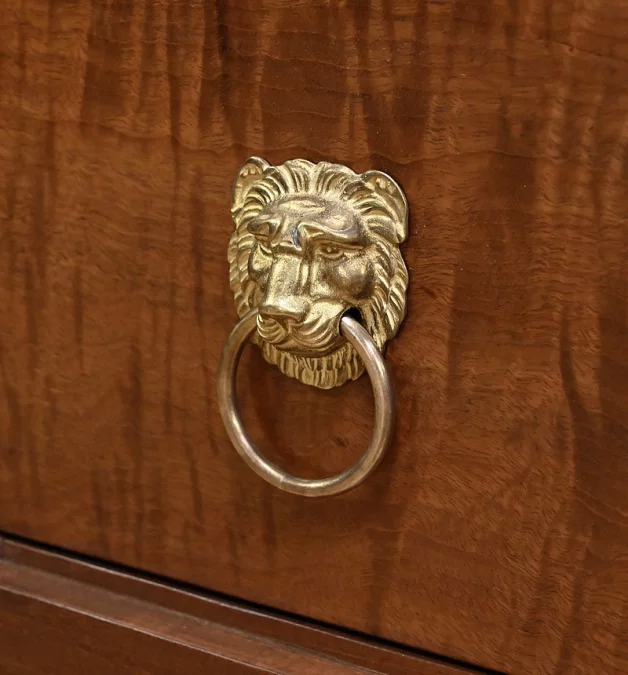 Commode Retour d’Égypte en Acajou, époque Empire – Début XIXe
