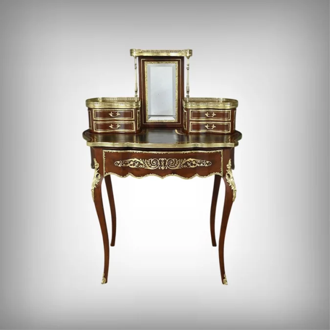 Petit Bureau de Dame en Acajou, époque Napoléon III – 2ème partie XIXe