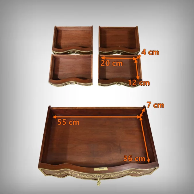 Petit Bureau de Dame en Acajou, époque Napoléon III – 2ème partie XIXe