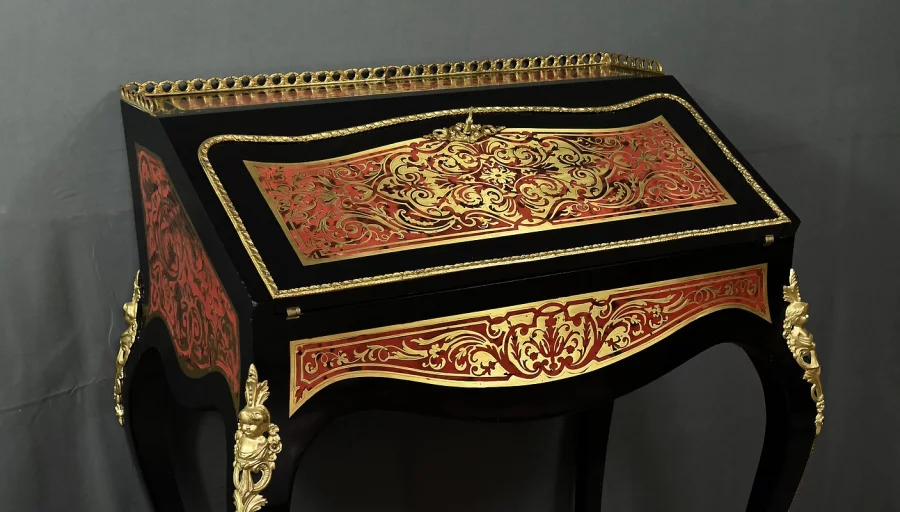 Bureau de Dame en Marqueterie « Boulle », Napoléon III – Milieu XIXe
