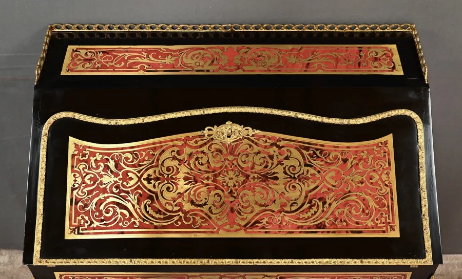 Bureau de Dame en Marqueterie « Boulle », Napoléon III – Milieu XIXe