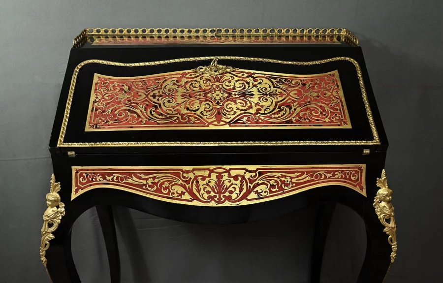 Bureau de Dame en Marqueterie « Boulle », Napoléon III – Milieu XIXe