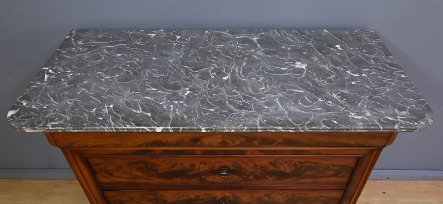 Commode en Acajou, style Louis-Philippe – Fin XIXe