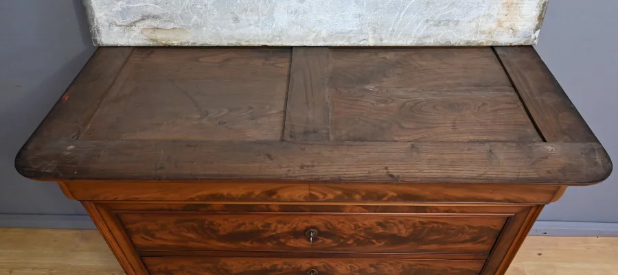 Commode en Acajou, style Louis-Philippe – Fin XIXe