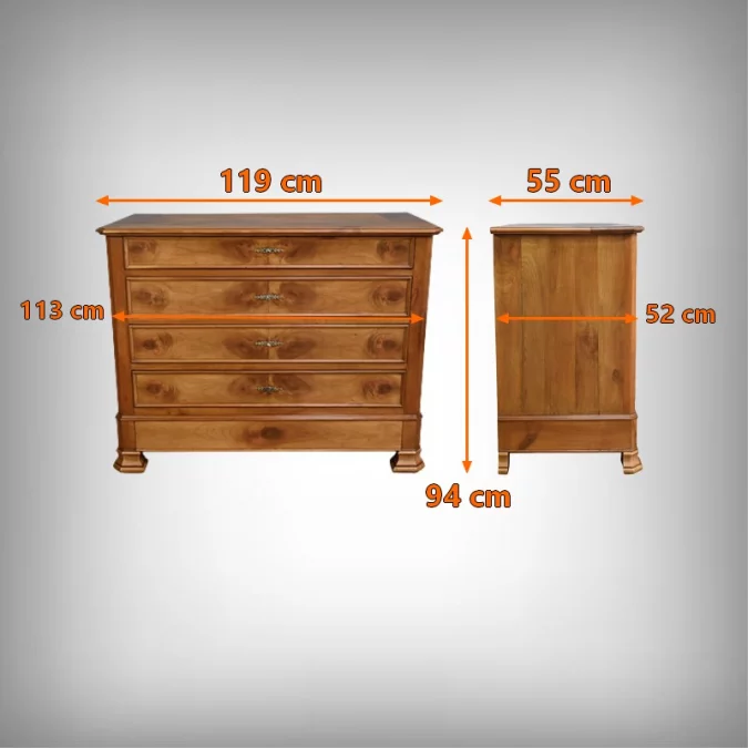 Комод в стиле Луи Филиппа