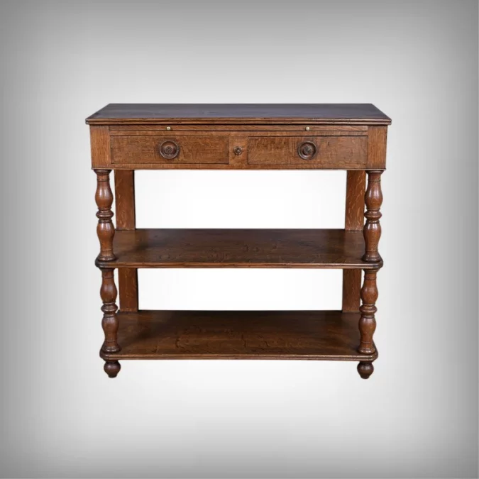 MESA AUXILIAR ESTILO LUIS PHILIPPE