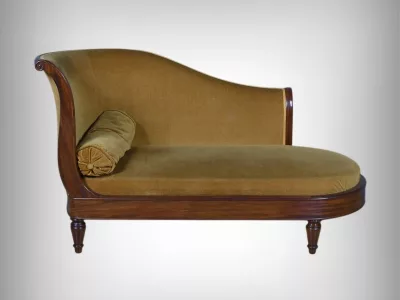 Méridienne en Acajou, époque Restauration – Début XIXe