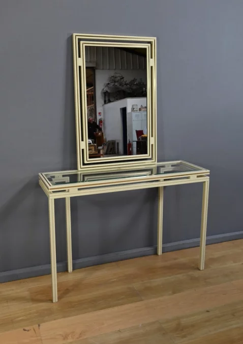 SPECCHIO E CONSOLLE firmati PIERRE VANDEL