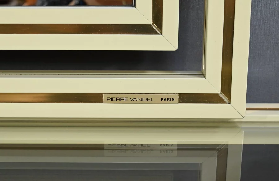 SPECCHIO E CONSOLLE firmati PIERRE VANDEL