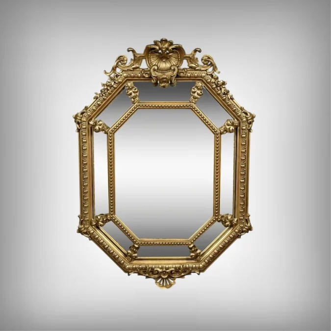Зеркало в стиле Людовика XV