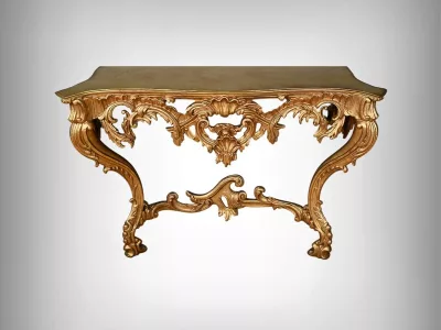 CONSOLLE DA PARETE IN STILE LUIGI XV