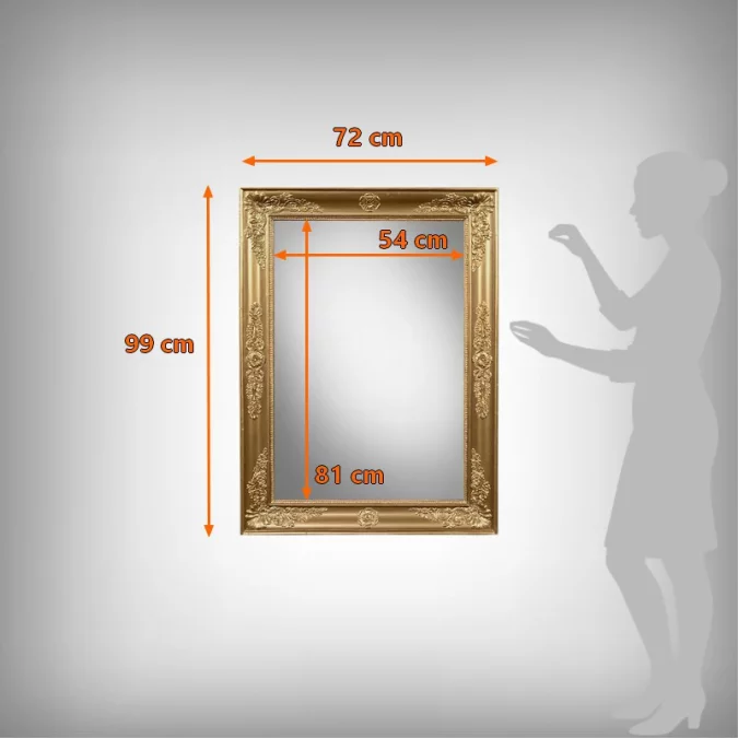 Зеркало во французском ресторанном стиле