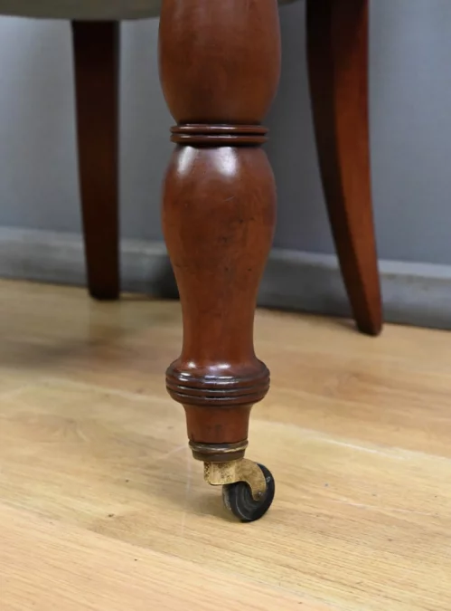 Fauteuil de Bureau en Acajou, époque Restauration – Début XIXe