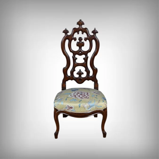 Chaise de Nourrice en Acajou, époque Napoléon III – 2ème moitié XIXe