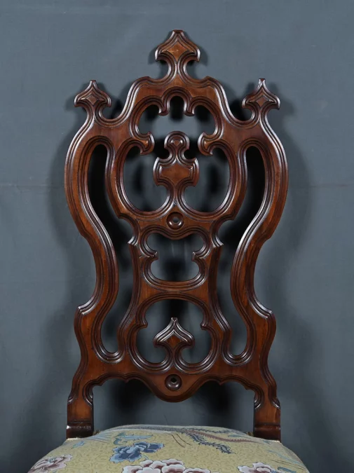 Chaise de Nourrice en Acajou, époque Napoléon III – 2ème moitié XIXe