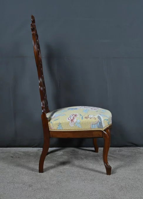 Chaise de Nourrice en Acajou, époque Napoléon III – 2ème moitié XIXe