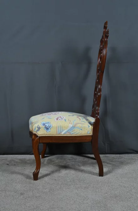 Chaise de Nourrice en Acajou, époque Napoléon III – 2ème moitié XIXe