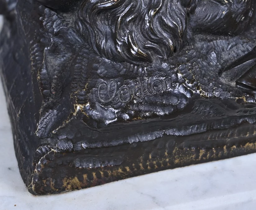 Bronze « L’enfance de Bacchus » d’après Clodion – 2ème partie XIXe