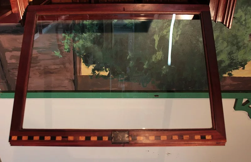 Bureau Cylindre Louis XVI en Acajou de Cuba XVIIIe