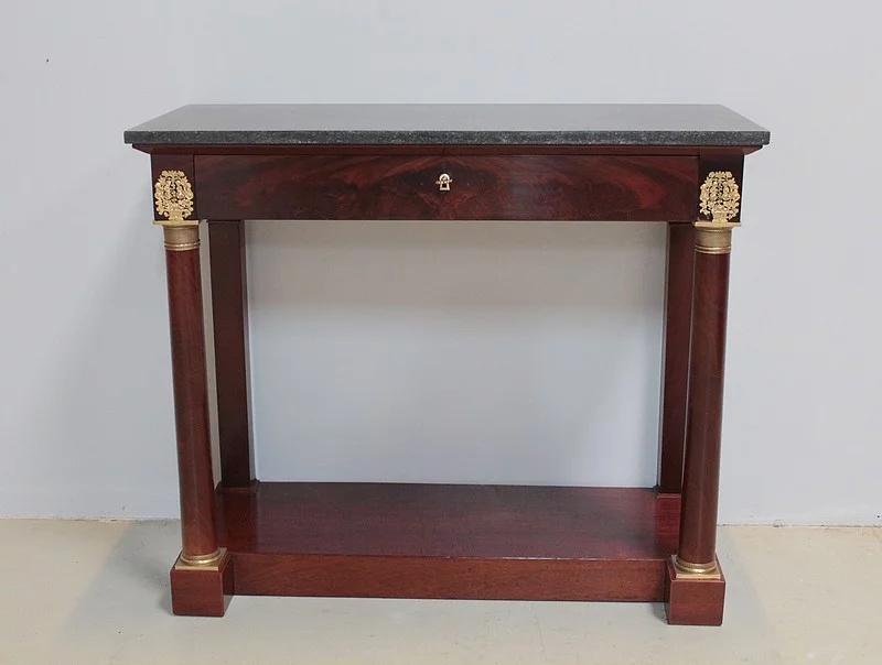 Console EMPIRE en Acajou XIXeme