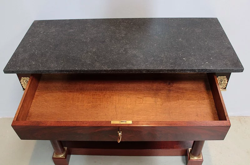 Console EMPIRE en Acajou XIXeme