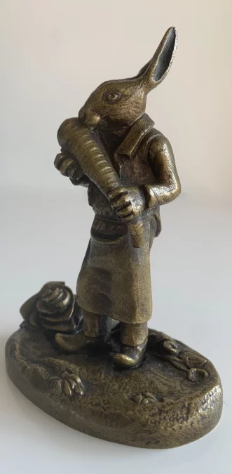 青铜野兔