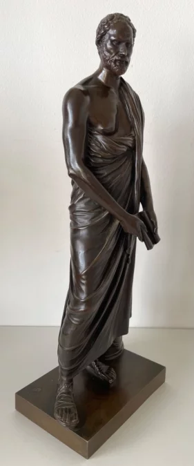 德摩斯梯尼青铜雕像