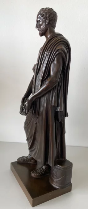 德摩斯梯尼青铜雕像