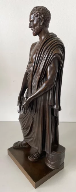 德摩斯梯尼青铜雕像