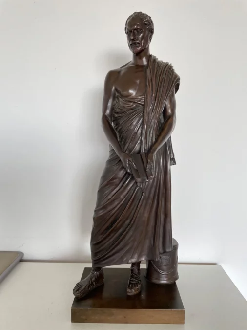 德摩斯梯尼青铜雕像