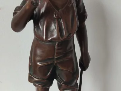 The Lizard Charmer, Bronze Subject