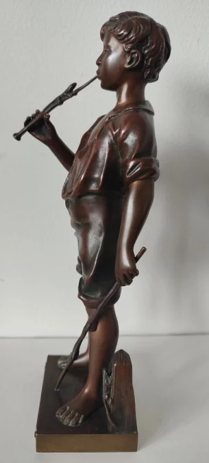 The Lizard Charmer, Bronze Subject