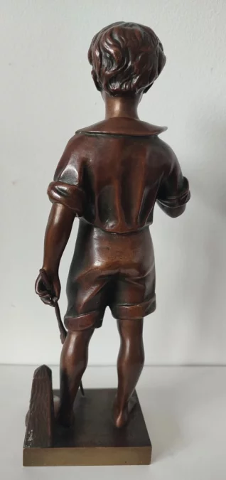 The Lizard Charmer, Bronze Subject