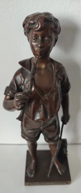The Lizard Charmer, Bronze Subject