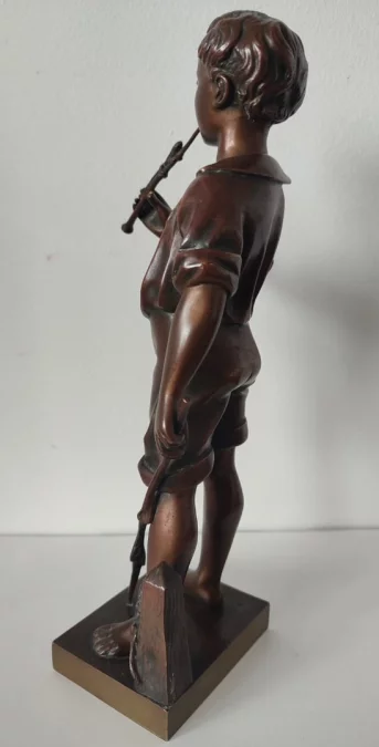 The Lizard Charmer, Bronze Subject