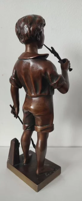 The Lizard Charmer, Bronze Subject